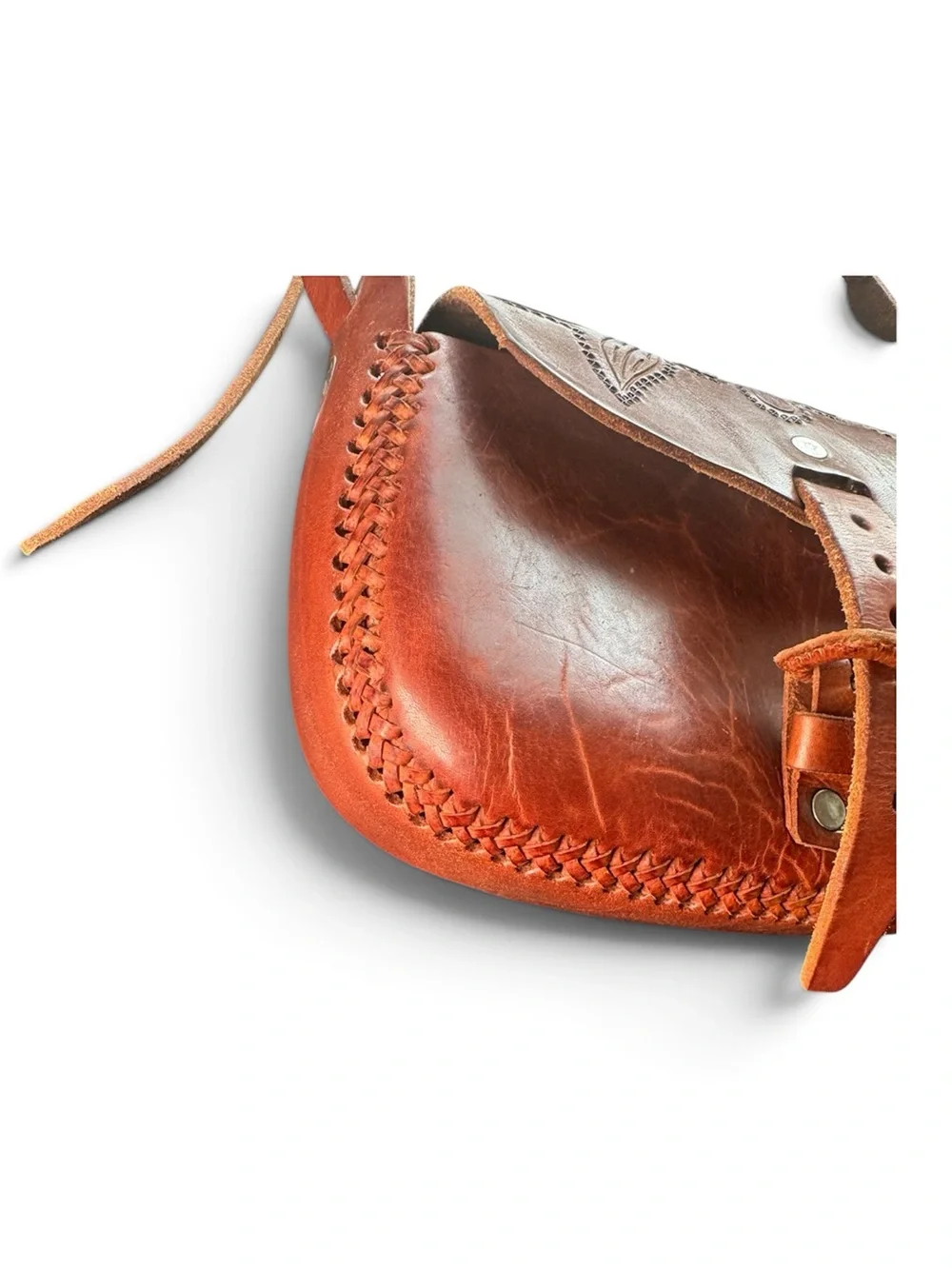 Vintage Artisan Crossbody Bag